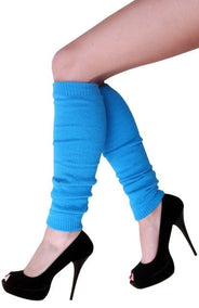 Blauwe beenwarmers