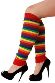 Regenboog beenwarmers
