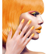 Oranje nagels