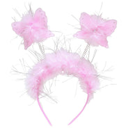 Roze diadeem