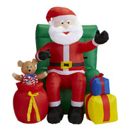 Opblaasbare kerstman