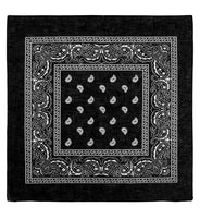 Zwarte bandana