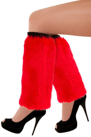 Pluche beenwarmers