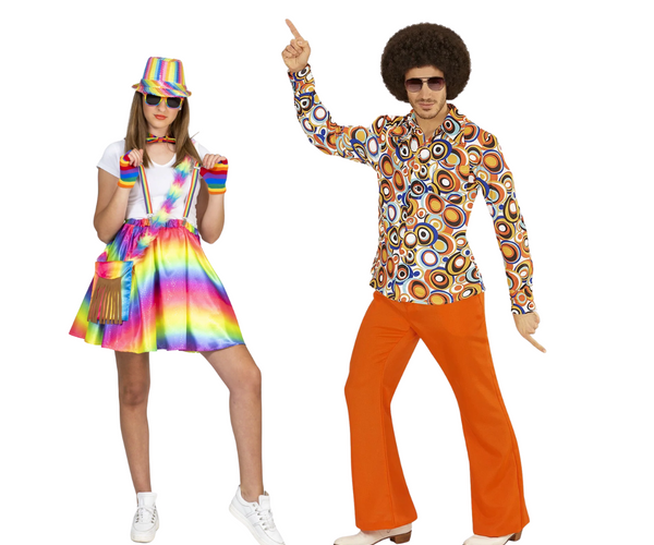 Zilveren Disco Shirt 70's Stijl Zilveren Disco Shirt 70's Stijl