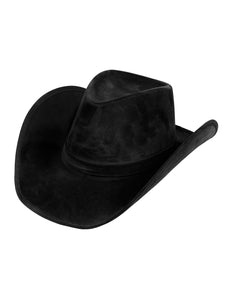 Boland Cowboyhoed 'suede' Wyoming zwart