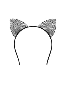 Boland Diadeem katten oren glitter