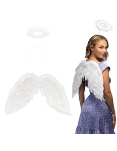 Boland Engel verkleed set wit