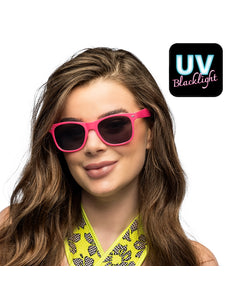 Boland Neonroze partybril Pop (UV festival bril)