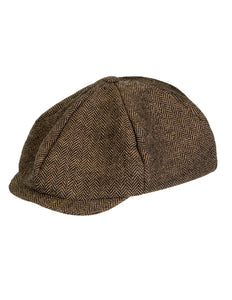Boland Peaky blinders pet plat bruin
