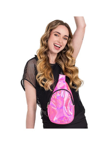 Boland Roze crossbody tas Holo (holografisch)