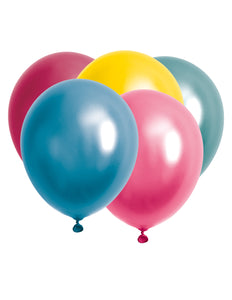 Funny Fashion Metallic gekleurde ballonnen 40st