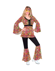 Widmann SRL 70s Hippie kostuum Fleur
