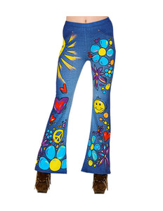 Widmann SRL 70'S LEGGING HIPPIE JEANS S/M