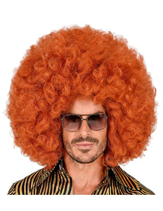 Widmann SRL Afro pruik koper kleur groot