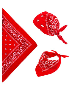Widmann SRL Bandana rood zakdoek