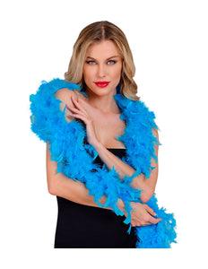 Widmann SRL Boa Esther lichtblauw 180cm