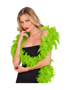 Widmann SRL Boa Esther lime groen 180cm