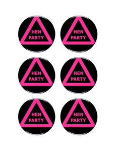 Widmann SRL Buttons vrijgezellenfeest broche hen party