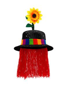 Widmann SRL Clownshoed met haar Frank zwart