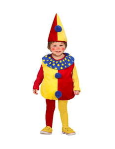 Widmann SRL Clownspak Daantje kinderen unisex