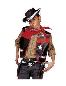 Widmann SRL Cowboy verkleedset kind zwart