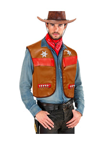 Widmann SRL Cowboy vest bruin