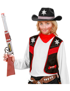 Widmann SRL Cowboy vest zwart kinderen