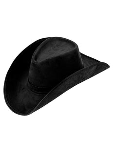Widmann SRL Cowboyhoed suede zwart Texaans