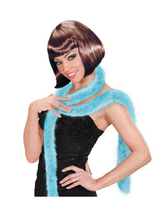 Widmann SRL decoratieve boa blauw