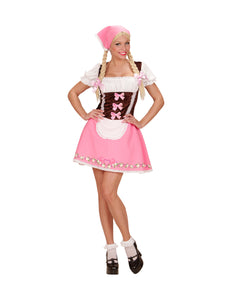 Widmann SRL Dirndl jurkje roze dames