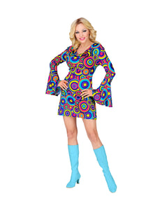 Widmann SRL Disco jurk Daisy 70-jaren