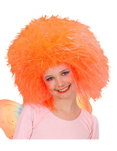 Widmann SRL Fee pruik oranje kinderen