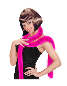 Widmann SRL Fel roze dunne boa