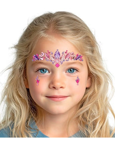 Widmann SRL Gezichtsdecoratie prinses Juliette kind