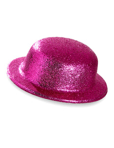 Widmann SRL Glitter bolhoed roze