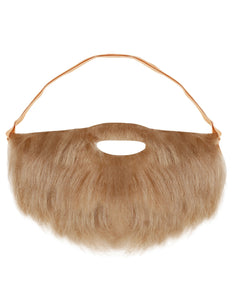 Widmann SRL Grijs bruine baard met snor