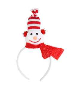 Widmann SRL Haarband kerstmis sneeuwpop