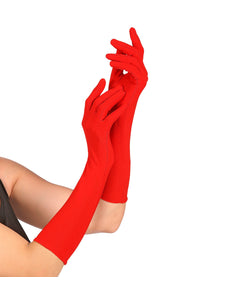 Widmann SRL handschoenen lycra 37cm rood