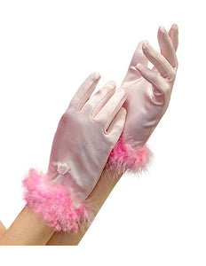 Widmann SRL Handschoenen roze glamour kinderen