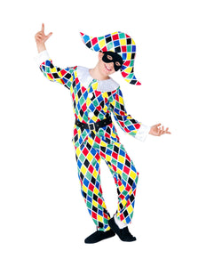 Widmann SRL Harlekijn pak Lars kind