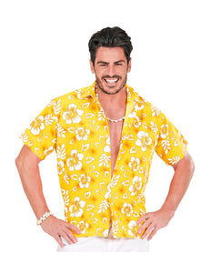 Widmann SRL Hawaii shirt geel tropical Danny