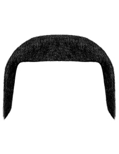 Widmann SRL Hippie snor jaren 70 zwart