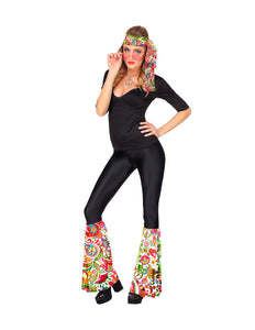 Widmann SRL Hippie verkleedset peace party unisex jaren-70