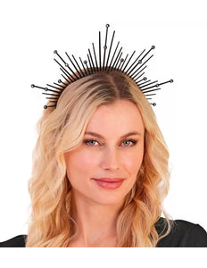 Widmann SRL Hoofdband halo zwart Sanne