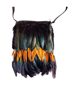 Widmann SRL Indianen tas met veren