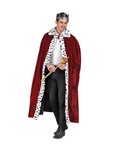 Widmann SRL Koningsmantel bordeaux rood 140cm