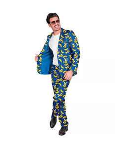 Widmann SRL Kostuum neon banaan suit