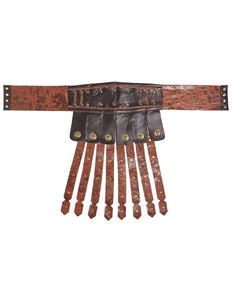 Widmann SRL Lederlook riem gladiator romeins