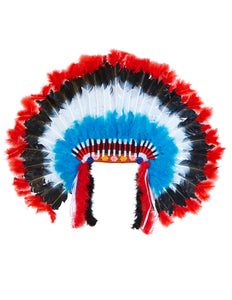 Widmann SRL Luxe indianentooi met marabou