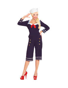Widmann SRL Matroos kostuum dames retro
